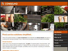 Tablet Screenshot of conselho.co.uk